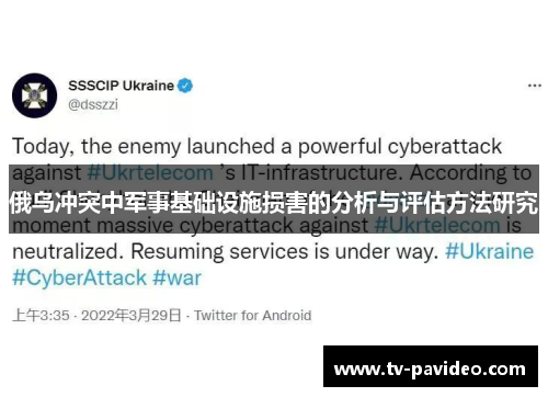 俄乌冲突中军事基础设施损害的分析与评估方法研究
