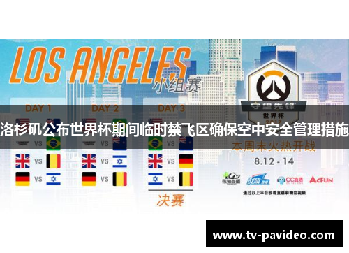 洛杉矶公布世界杯期间临时禁飞区确保空中安全管理措施 洛杉矶公布世界杯期间临时禁飞区确保空中安全管理措施